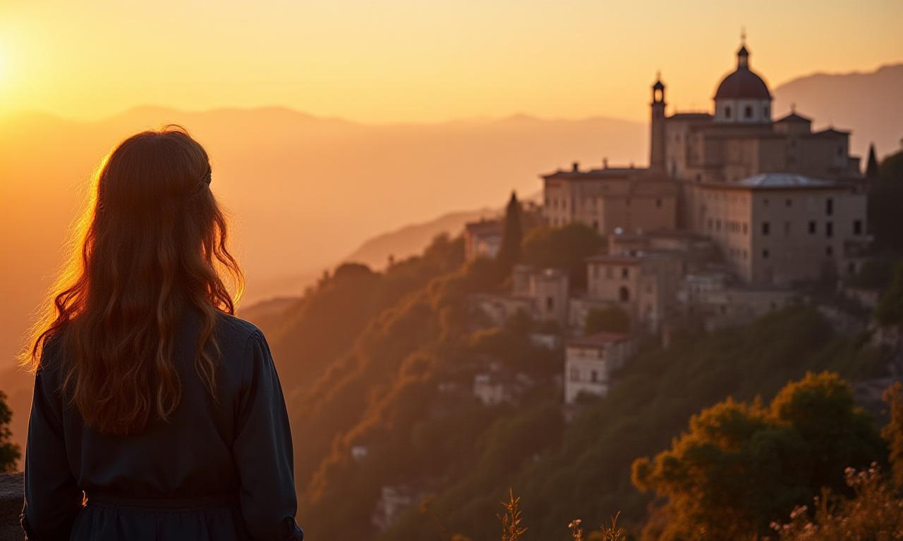 Veduta panoramica di un tour culturale